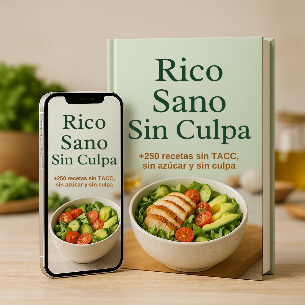 🍰 +250 Recetas Ricas Sanas sin Culpas - Sin TACC, Sin Azúcar pero Sabrosas